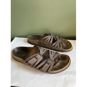 Birkenstock Granada Sandal SOFT BED BROWN - Women Size 40. size 9-9 1/2